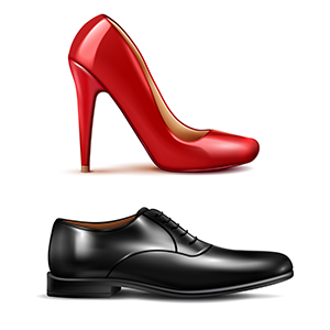 Shoes for repair
